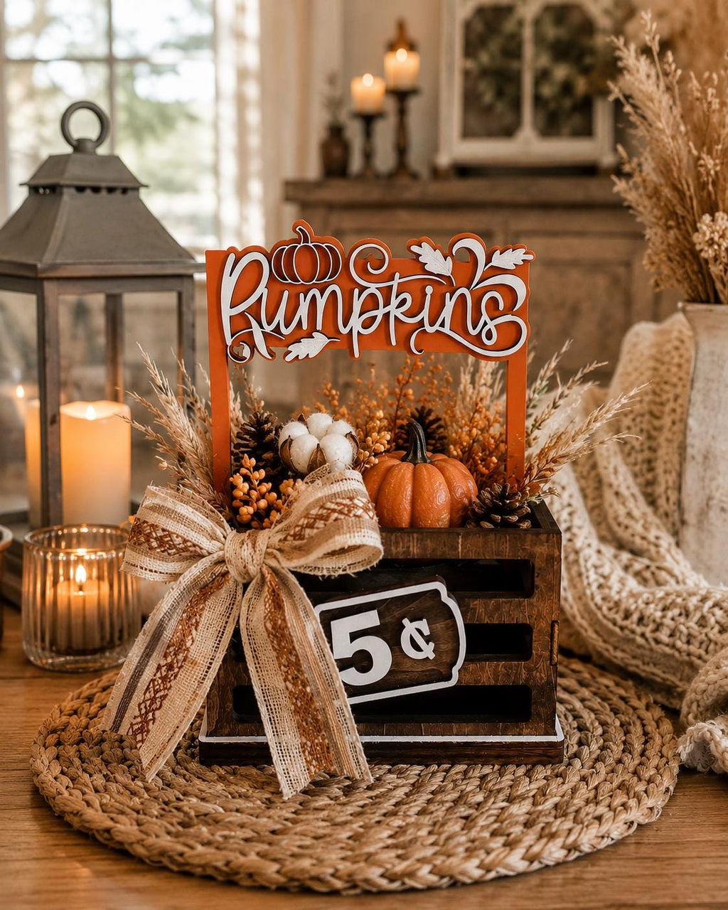 Pumpkins Interchangeable Crate Sign, Pumpkin Wood Sign, Fall Tabletop Decor, Farmers Market Decor, Shelf Decor