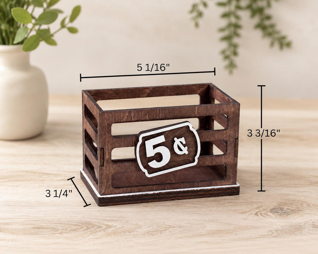 Lucky Clovers Interchangeable Crate Sign, St Patrick’s Day Wood Insert, Irish Tabletop Decor, Tiered Tray Decor, Shelf Decor
