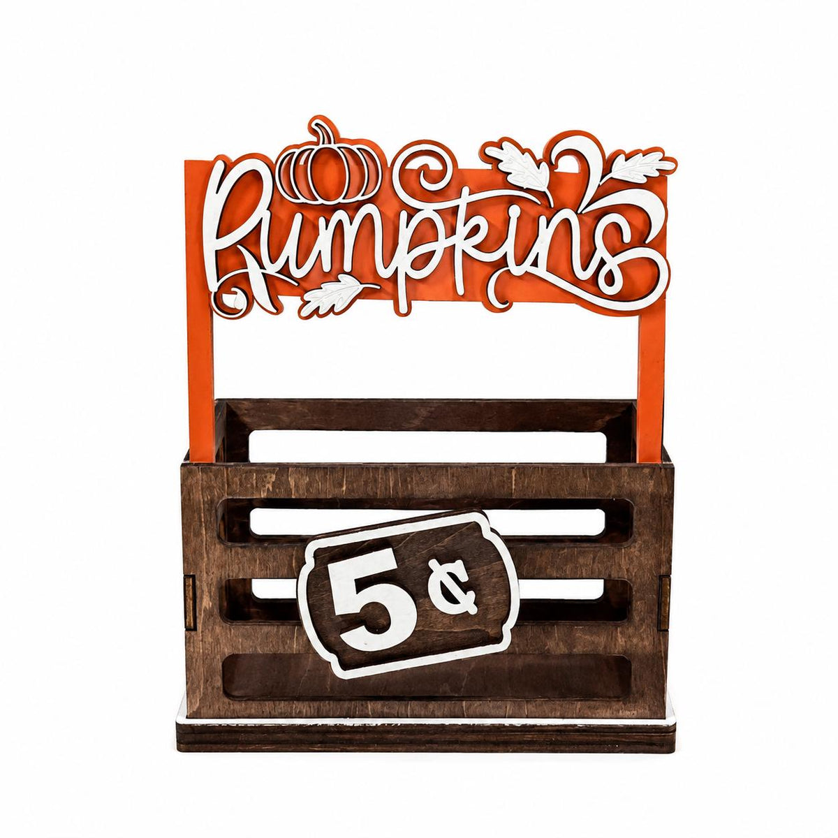 Pumpkins Interchangeable Crate Sign, Pumpkin Wood Sign, Fall Tabletop Decor, Farmers Market Decor, Shelf Decor